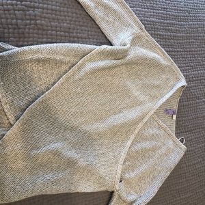 Woman’s crossover sweater - adorable on!